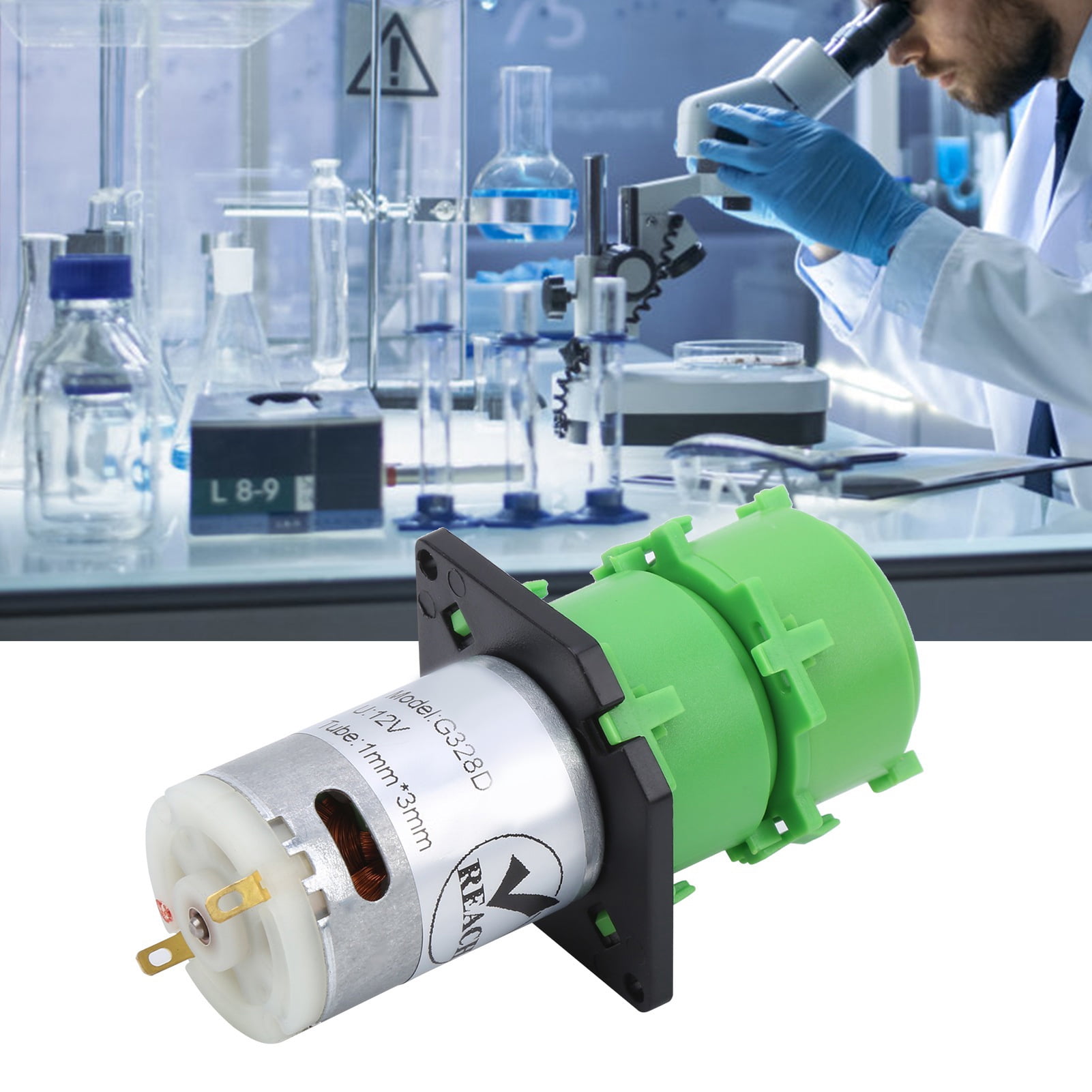 Fugacal Double Head Peristaltic Pump,Dosing Peristaltic Water Pump