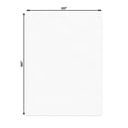 thumbnail image 2 of Oyster Shell White 22x30 Uncut Art Mat Board - No Opening - 25 Mats, 2 of 7