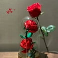 thumbnail image 2 of Compatible Lego 40460 Valentine's Day Rose Bouquet Tulip Flower Proposal 40461 Block Toy Gift, 2 of 5