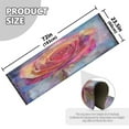 thumbnail image 2 of BZSMCE Runner Rug Classical Design Whimsical Rose Style Modern Pattern 72x23.5in Indoor Washable Rug, 2 of 7