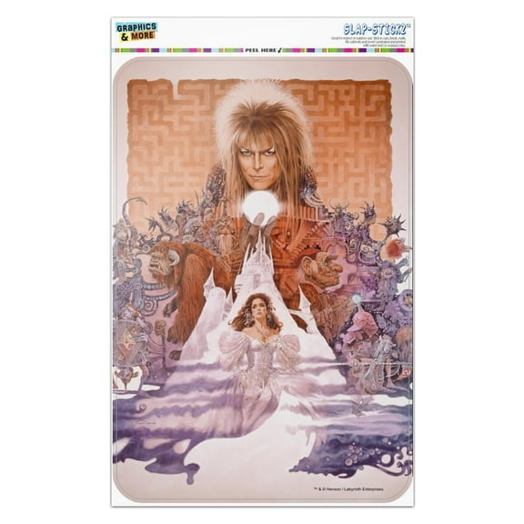 Labyrinth Movie Art Goblin King Jareth David Bowie Home Business Office Sign