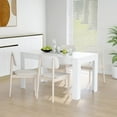 thumbnail image 1 of vidaXL Dining Table White 140x74.5x76 cm Engineered Wood, 1 of 3