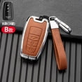 thumbnail image 5 of Car Key Case For Toyota Prius Camry Corolla C-HR CHR RAV4 Prado Izoa Levin Avalon 2018 2019 2020 Zinc Shell Cover, 5 of 10