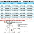 thumbnail image 3 of Jacenvly Winter Women's Casual Plush-lined Thermal Christmas Print Thickened Tops Crew Neck Long Sleeve Sweatshirt, 3 of 5