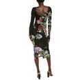 thumbnail image 2 of alice + olivia womens  Delora Maxi Dress, 2, Black, 2 of 3