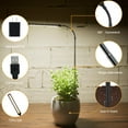 thumbnail image 2 of USTOP Grow Light for Indoor Plants Growing, 6000K Full Spectrum Gooseneck Plant Lamp for Seedings Succulents Small Plants, Auto on/off Timing & 5 Dimming, 2 of 7