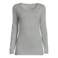 thumbnail image 5 of No Boundaries Juniors' Everyday T-Shirt with Long Sleeves, 5 of 5