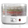 thumbnail image 2 of NutriChef Food Dehydrator Machine - Professional Electric Multi-Tier Food Preserver, Meat or Beef Jerky Maker, Fruit /Vegetable Dryer with 5 Stackable Trays, High-Heat Circulation - (PKFD06), 2 of 8