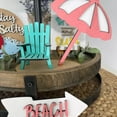 thumbnail image 6 of Summer Wooden Tiered Tray Decor Set - Reliable Wood Material, Classic Summer Colors/Designs (Watermelon/Red/Green), Suitable for Kitchen Living Room Desk Decor, 6 of 6