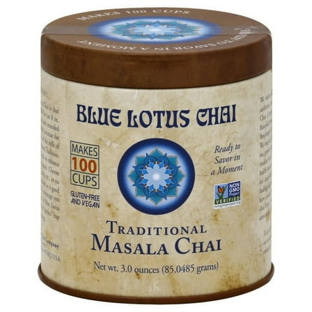 Blue Lotus Chai - Traditional Masala Chai, 3oz
