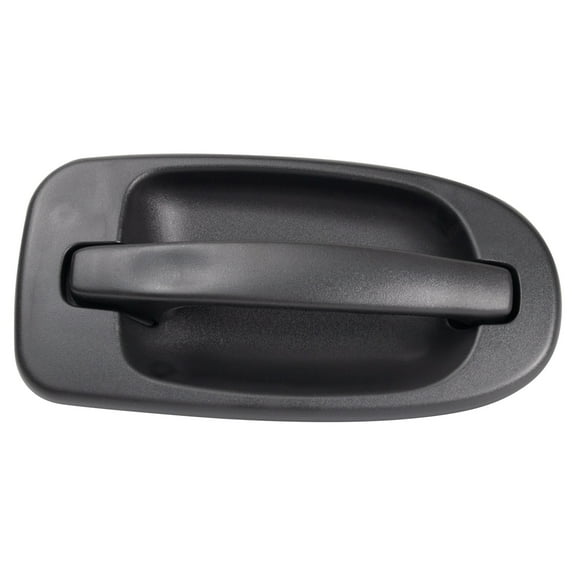 TRQ Door Handle Outside Textured Black Rear Driver for Venture Montana Terraza DHA48615