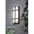 thumbnail image 3 of AFX  August LED Outdoor Sconce Black, White - 20", 3 of 4