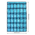 thumbnail image 2 of 36 Pocket Wall Hanging Organizer Chart Transparent Large Pockets Underwear Organizer for Classroom Office Home Closet, 2 of 7