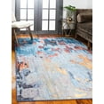 thumbnail image 2 of Jill Zarin Jill Zarin’s Downtown Rectangular Abstract Modern Area Rugs, Blue, 2 of 8