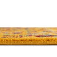thumbnail image 5 of Unique Loom Calypso Collection Area Rug - Kaiso (5' 3" Round Yellow/Blue), 5 of 7