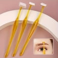 thumbnail image 1 of 3pcs/Set T-Shaped Stainless Steel Eyebrow Razor Set - Safe and Precise Facial Hair Trimmer for Shaping and Grooming Combination Skin - Unscented, Easy to Use Makeup Tools for Perfect Brows, 1 of 5