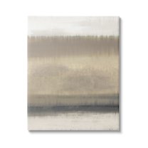 Stupell Industries Abstract Countryside Landscape Brown Grassland Painting Canvas Wall Art, 30 x 40, Design by Elizabeth Medley