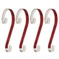thumbnail image 1 of Haute Decor Bas de Bas Rouleaux Bas Cintre - 4 Pack Paillettes (Rouge), 1 of 3