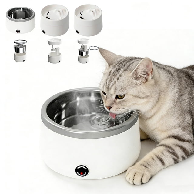 Sentmoon Dog Bowl Dog Food Bowl Pet Yogurt Maker Pussy and Dog Constant Temperature Water Dispenser Food Dryer Stainless Steel Pussy Bowl Adjustable Temperature Control Foolproof To Clean