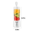 thumbnail image 3 of Bamboohart Portable USB Rechargeable Personal Blender with 6 Blades  Ideal for Sports  Travel  and Outdoors, 3 of 7