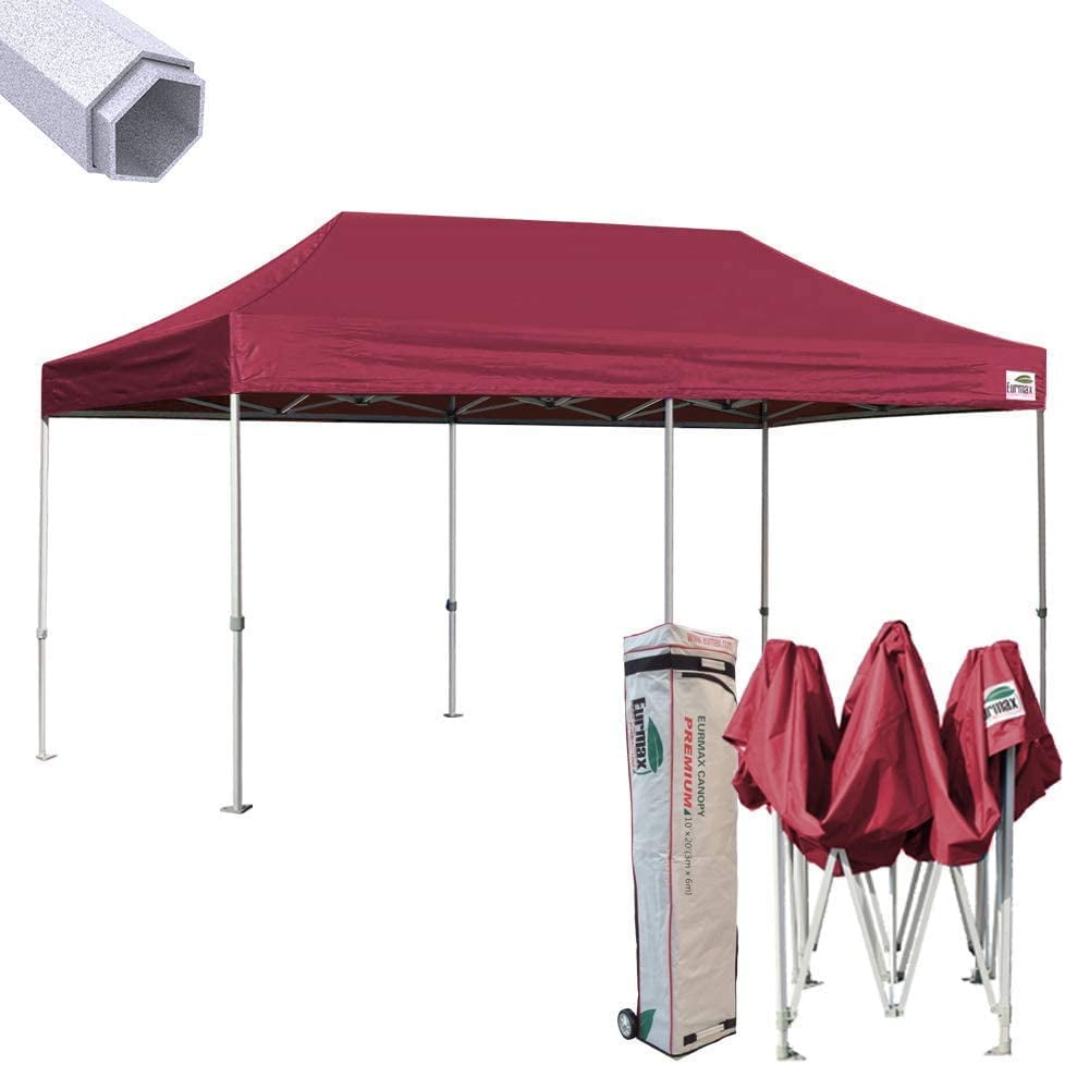 Eurmax Premium 10 x 20 EZ Pop up Canopy Tent Wedding Party Canopies ...