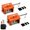 2, variant on Clamps 2 Pack, Cabinet Clamps for Installing Cabinets, Aluminum Cabinet Installation Tools with Integrated Drill Guide & EVA Pads, Adjustable 2.24"-4.41" for Cabinetry Woodworking