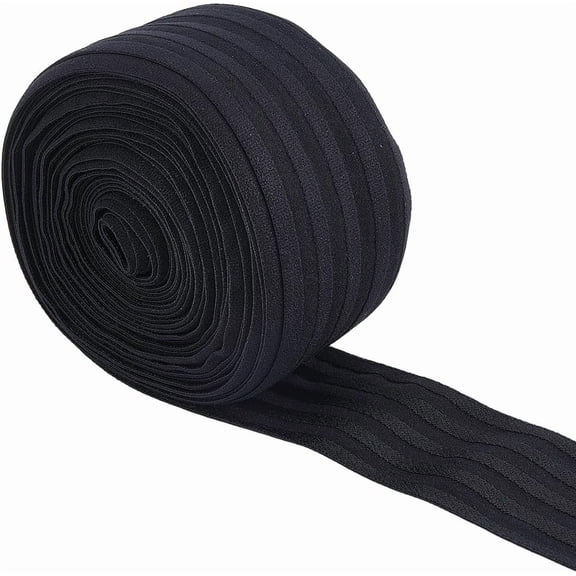 9.4 Yard Wide Soft Elastic Band Striped Waistband Elastic Band Elastic Webbing Comfortable Sewing Elastic Trim for Sewing Crafts Clothing Accessories Bag Decorations Making DIY