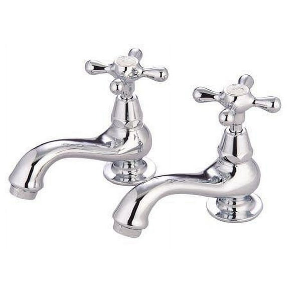 Elements Of Design ES1102AL Double Handle Basin Faucet - Brass