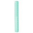 thumbnail image 1 of Qarigey Peine para peinar el cabello para mujer, peines para cortar el cabello, de mano, de anchos finos, suministro de peluquería profesional Ropa, zapatos y accesorios Miscelánea Verde claro Qarigey AP016229-08, 1 of 6