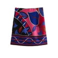 thumbnail image 2 of Falda, Minifalda estampada con cremallera lateral para mujer, faldas informales para fiesta de vacac Abanopi Medio, 2 of 6