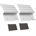 thumbnail image 1 of 2Pack Tooling Truck and Trailer Loading Ramp Kit, Aluminum Ramp Plate Kit Fit 2x8 Inch Oak Hardwoods for Car/Trucks, 1 of 1