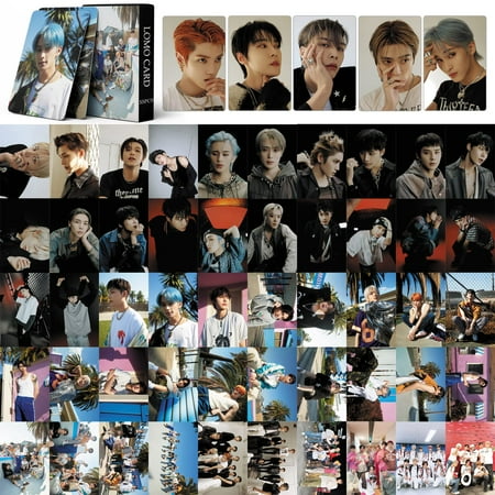 

PYAJUU NCT 127 Photo Cards 55pcs NCT 127 Ay-Yo New Album Photo Cards KPOP NCT 127 AY-YO Photocard Gi