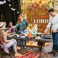 thumbnail image 6 of Fall in Love with Jesus Door Cover Sunflower Pumpkin Thanksgiving Door Banner Fall Bulletin Board Decorations Christian Religious Decoration Indoor Outdoor Decor Bulletin Board Set 35.4 x 70.8 Inch, 6 of 6