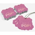 thumbnail image 5 of Inkdotpot Pack Of 50 Real Rose Gold Foil Bracket Shape Paper Tags Ready To Pop Baby Shower Favor Hang Tags, 5 of 7