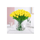 thumbnail image 4 of Tulipanes Artificiales, Amarillos Y Decorativos, 30 Piezas, 4 of 4