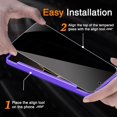 thumbnail image 3 of Protector de pantalla Wiaocit para iPhone 16 Pro Max, 3 unidades, privacidad, 3 of 6