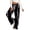 Black, variant on Alkepwun Wide Leg Sweatpants Women Active High Waisted Baggy Sweat Pants Elastic Tye-Dye Print Loose Lounge Pants with Pockets