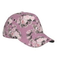 thumbnail image 3 of Balery Baseball Cap Adjustable Size for Running Workouts and Outdoor Activities All Seasons Dad Hat(Rose Flowers), 3 of 9
