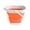 Orange, variant on Collapsible Bucket, Car Wash Buckets with Handle for Cleaning Supplies, Storage Bin Ice Tub for Fishing Beach Outdoor Camping Kitchen Gray