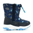 thumbnail image 5 of Nova Mountain Boys Girls Little Kids Winter Snow Boots NF-NFWB102-BlueDino-7, 5 of 6