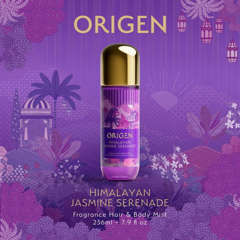 Origen Himalayan Jasmine Serenade Hair and Body Mist, a Soft and