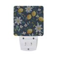 thumbnail image 4 of Yayeee LED Night Light for The Home Plug in With Light Sensors 2 Pack, Lemon Flowers, 4 of 5