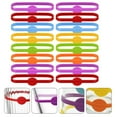 thumbnail image 3 of Marcador de vasos de vidrio de 36 piezas, 3 of 3
