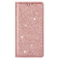 thumbnail image 5 of Allytech Galaxy S24 Ultra Wallet Case Bling Glitter Design, Slim PU Leather Cards Holder Flip Stand Cover for Girls Women Shockproof Wallet Case for Samsung Galaxy S24 Ultra - Rosegold, 5 of 8