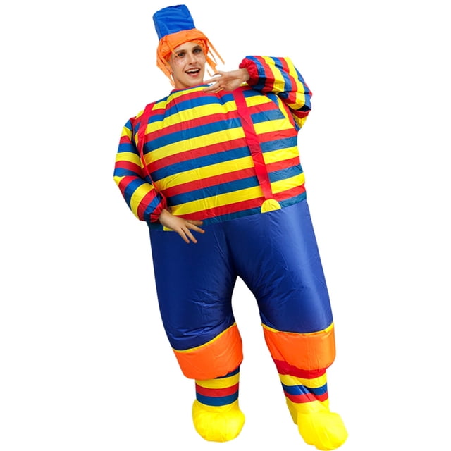 Disfraz de payaso inflable disfraces divertidos y ligeros de Joker duraderos para Halloween fiesta de cosplay Navidad ANGGREK Otros