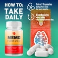 thumbnail image 6 of Memo Forever Advanced Brain Support Formula Supplement MemoForever 180 Capsules, 6 of 8