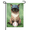Garden Flag-2, variant on Congrats Graduate Chicken Portrait Garden Flag 12×18in Double Sided Linen Polyester Fade Resistant Decor For House Home Graduation
