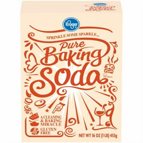 Pack of 2 - KR Pure Baking Soda 16 oz