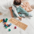 thumbnail image 5 of Monyance Bamboo Mancala Plaything Mancala Board Game Portable Travel Game for Family(6.3X3.94X1.26Inches), 5 of 10