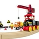 thumbnail image 5 of DIY pista de madera tren pequeño rompecabezas para niños bloques de madera ensamblados tren magnético compatible, 5 of 6
